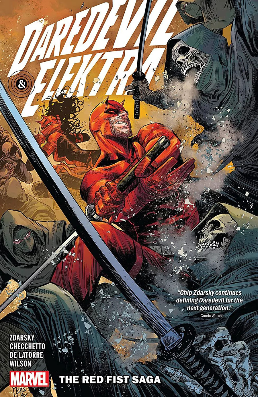 Daredevil And Elektra By Chip Zdarsky Vol 1 The Red Fist Saga TP