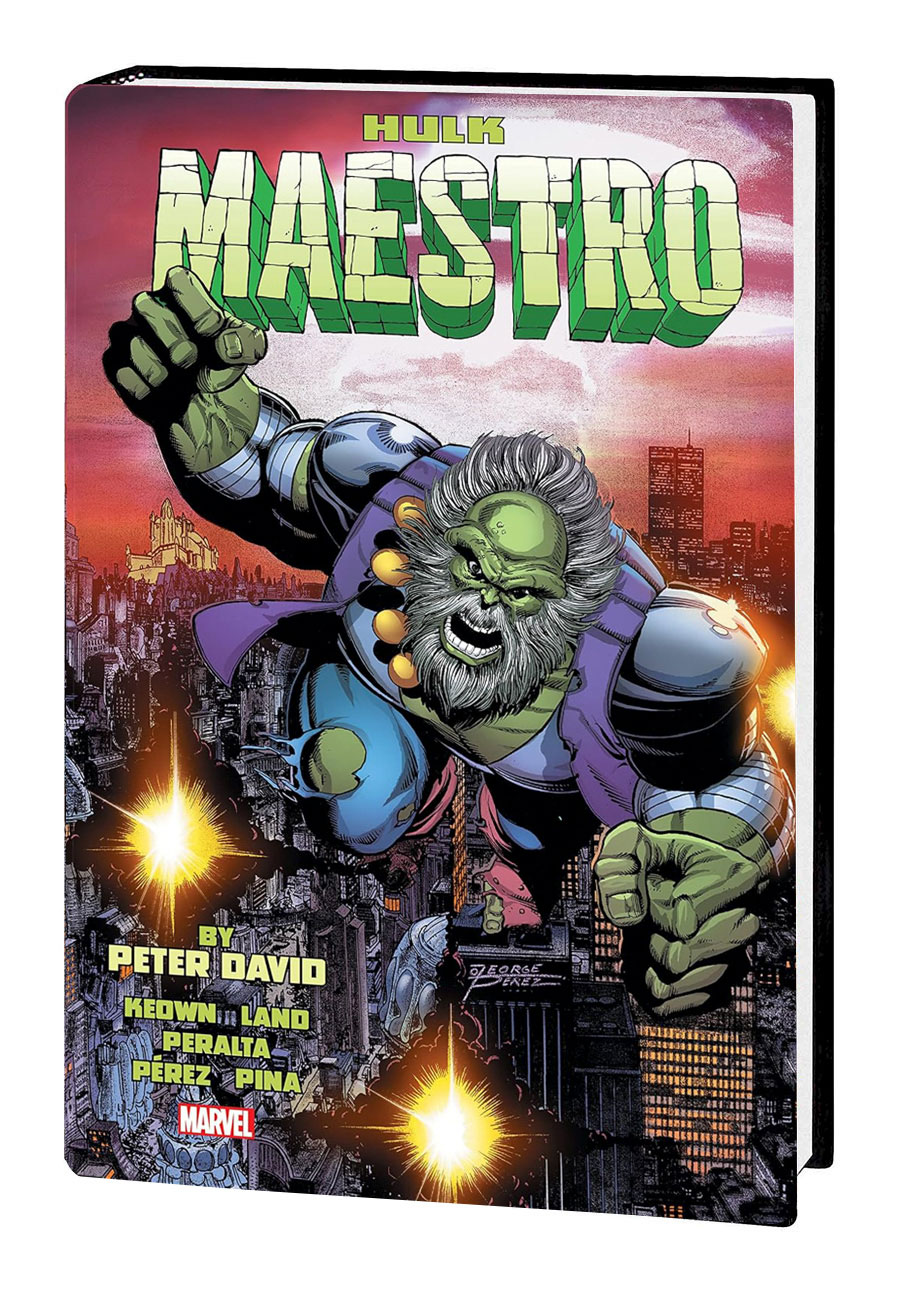 Hulk Maestro By Peter David Omnibus HC Book Market George Perez Cover