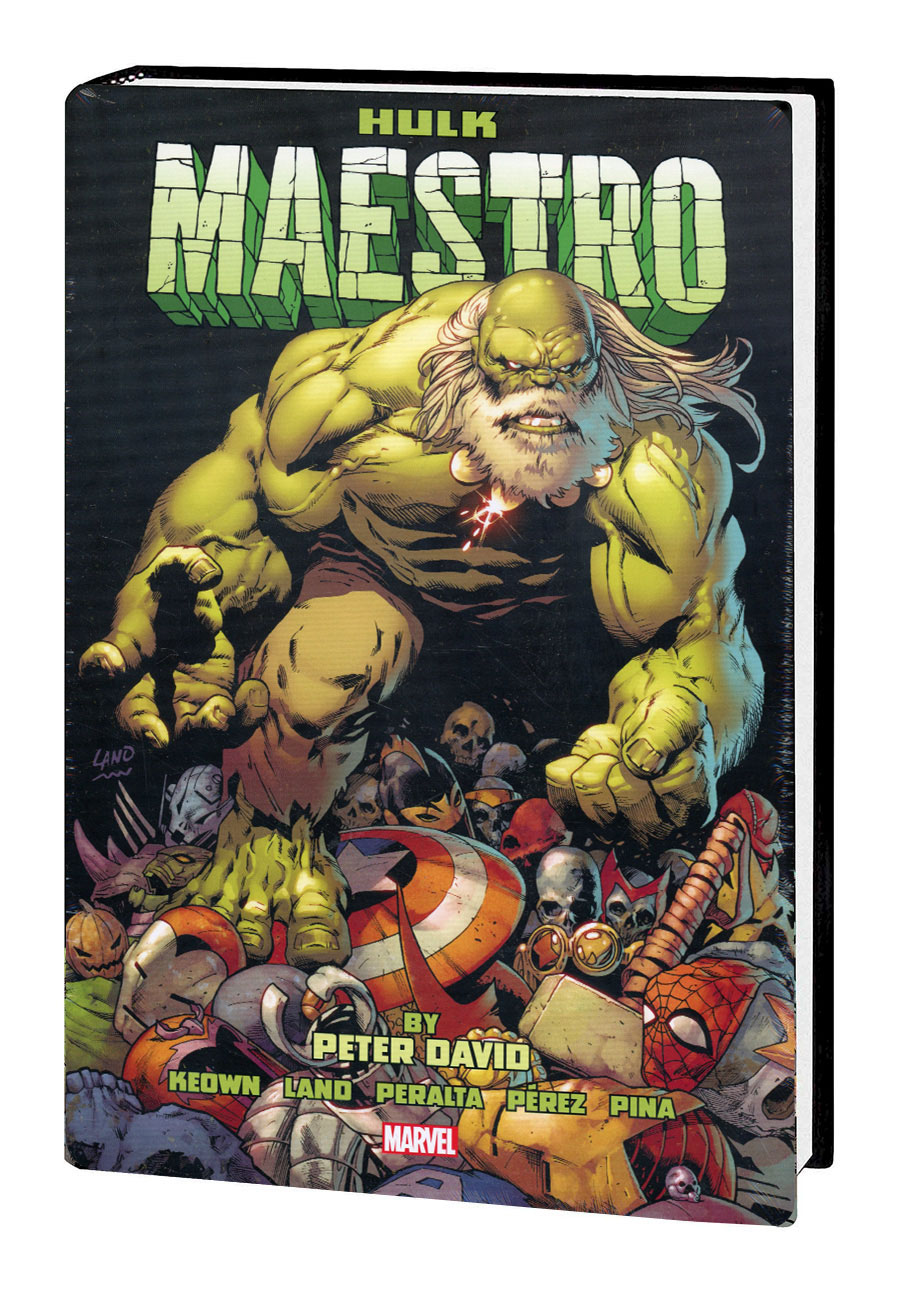 Hulk Maestro By Peter David Omnibus HC Direct Market Greg Land Variant Cover