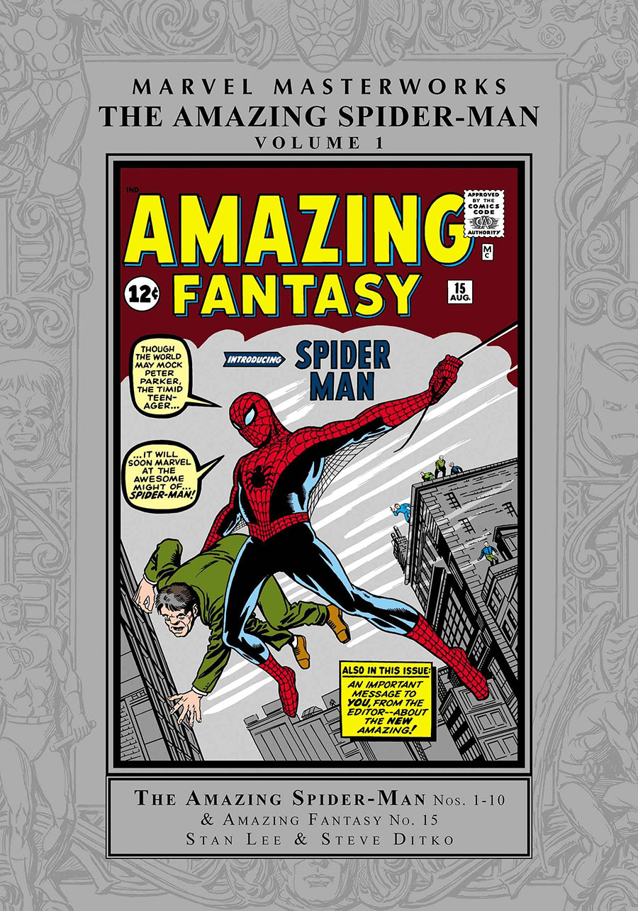 Marvel Masterworks Amazing Spider-Man Vol 1 HC Regular Dust Jacket (ReMasterworks)