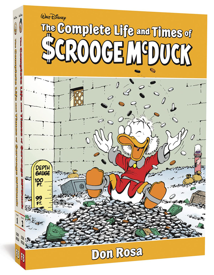Complete Life And Times Of Scrooge McDuck Vols 1 & 2 HC Box Set New Printing
