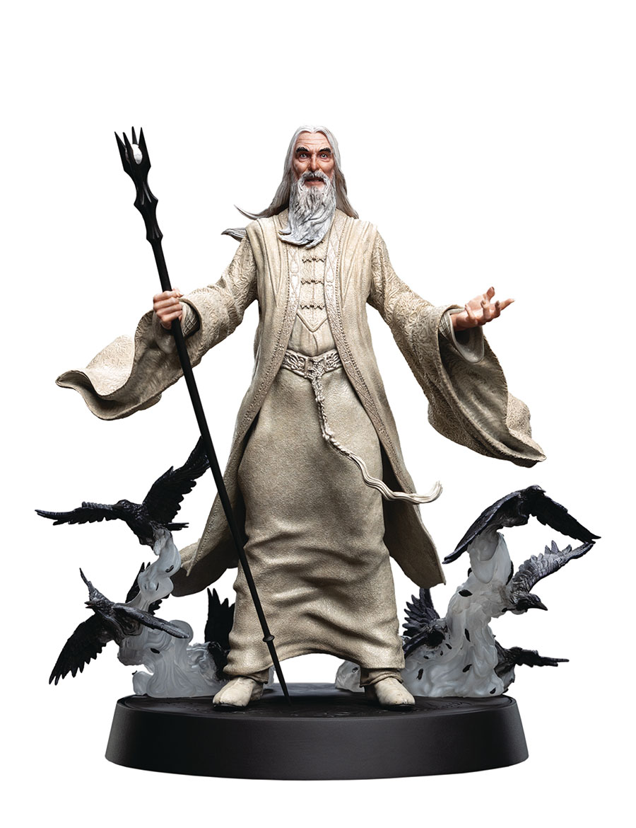 Lord Of The Rings Saruman The White Figures Of Fandom Statue