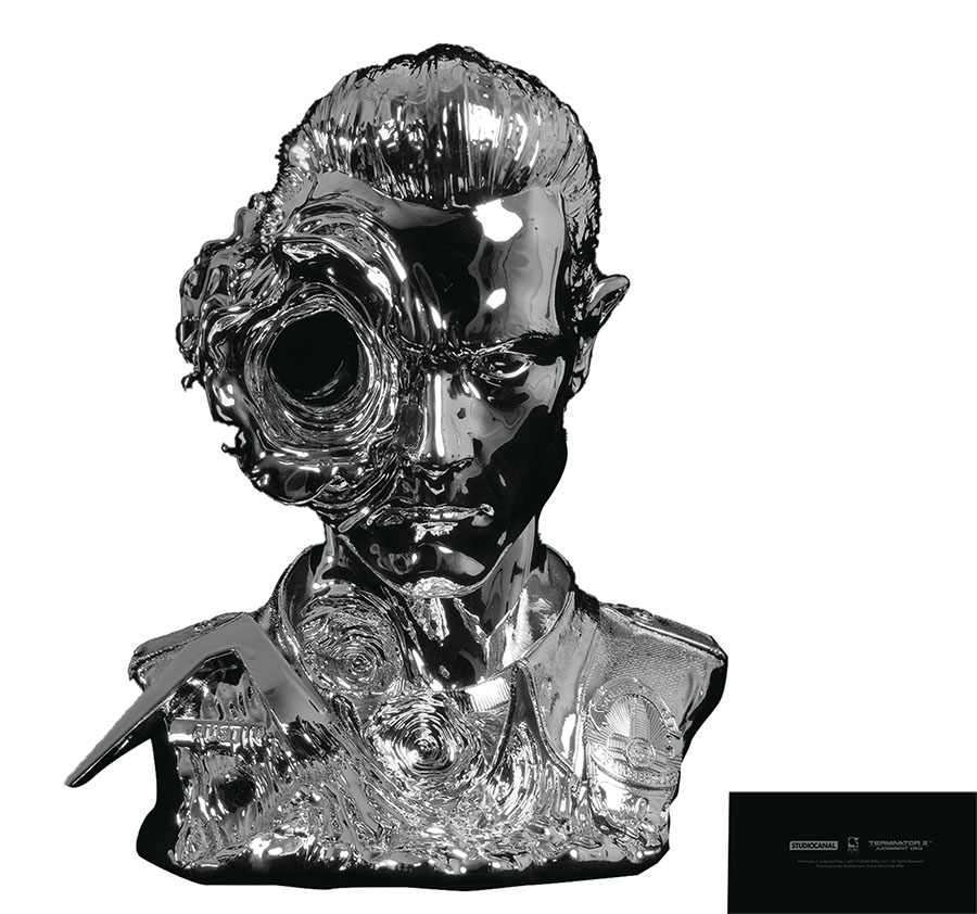 Terminator 2 T-1000 Liquid Metal Standard Art Mask Statue