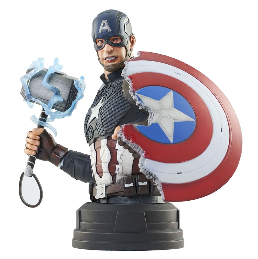 Marvel Avengers Endgame Captain America 1/6 Scale Mini Bust