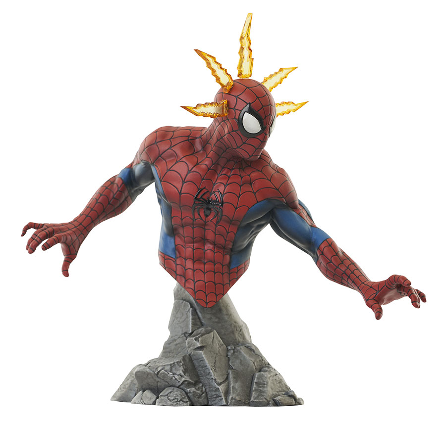 Marvel Comic Spider-Man 1/7 Scale Mini Bust