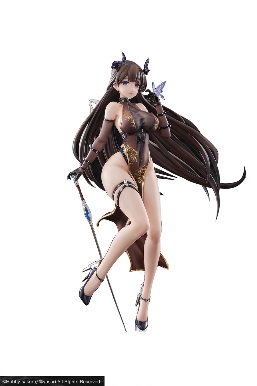 Moen Devil Illustration By Kishi Yasuri 1/7 Scale PVC Figure