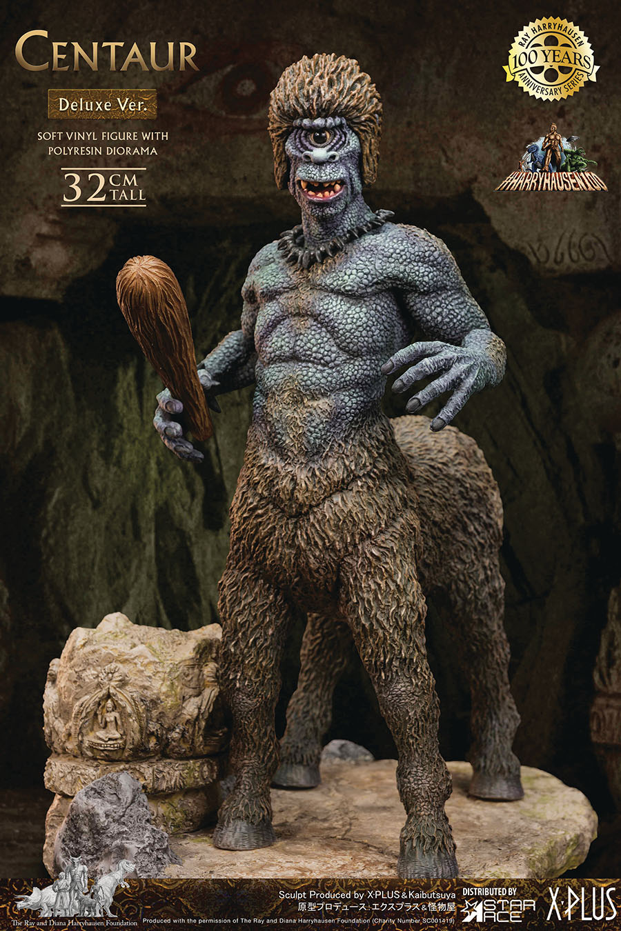 Ray Harryhausens Centaur Soft Vinyl Statue Deluxe Version