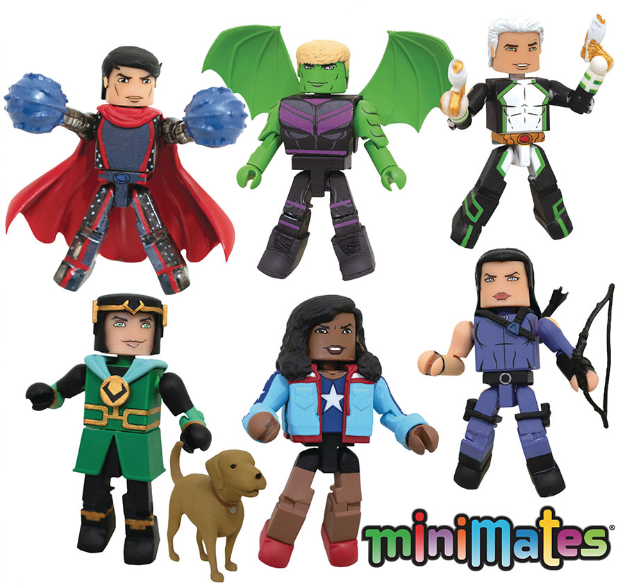 Marvel Minimates Young Avengers Deluxe Box Set