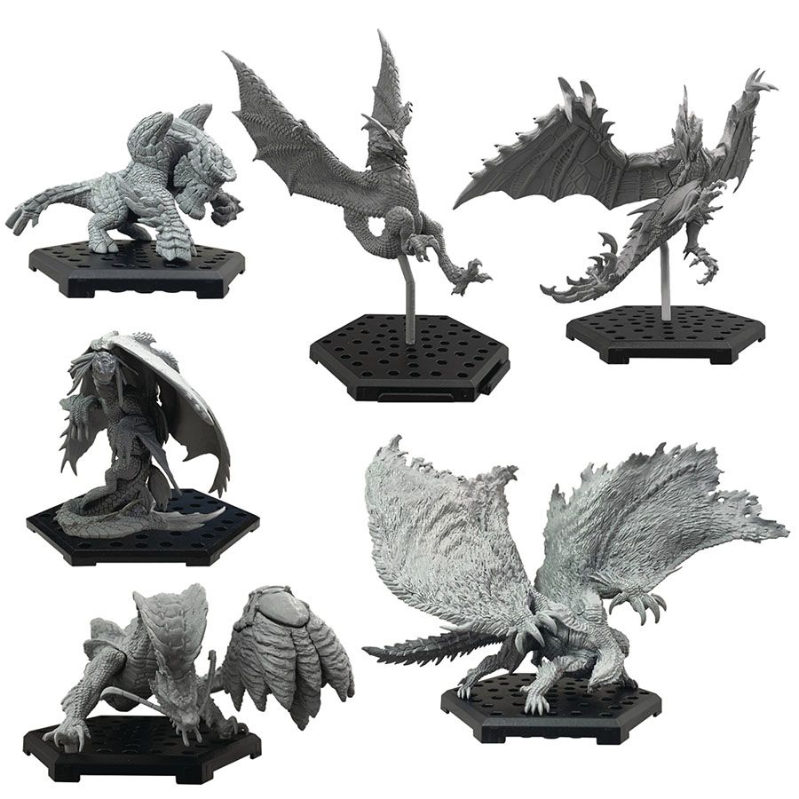 Monster Hunter CFB Standard Model Vol 23 Trading Figure Blind Mystery Box 6-Piece Display