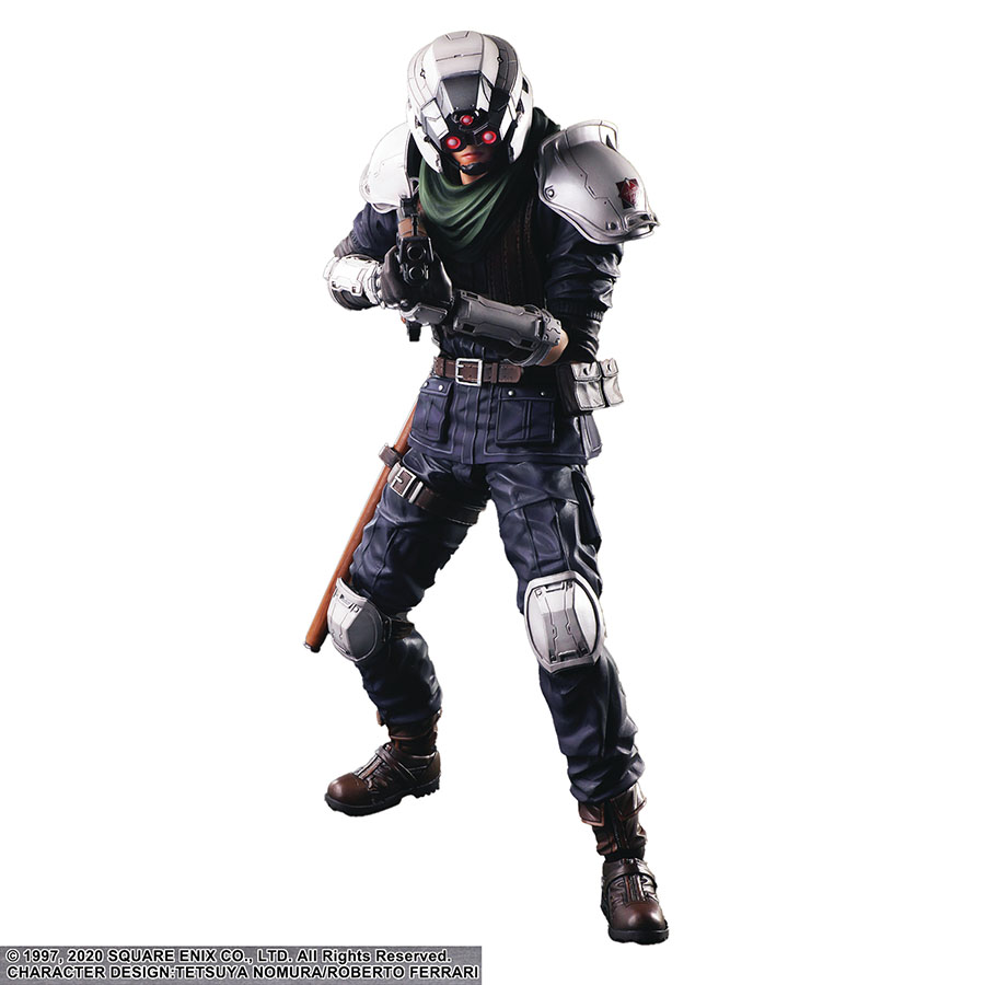 Final Fantasy VII Remake Play Arts Kai Action Figure - Shinra Security Officer