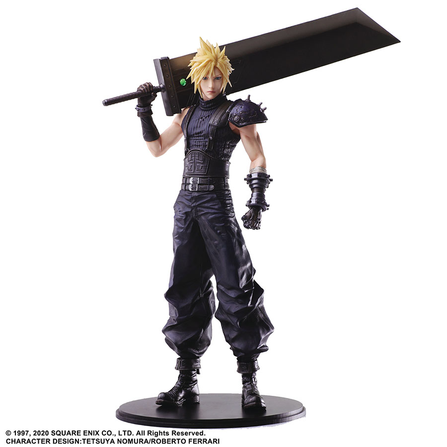 Final Fantasy VII Remake Static Arts Figure - Cloud Strife