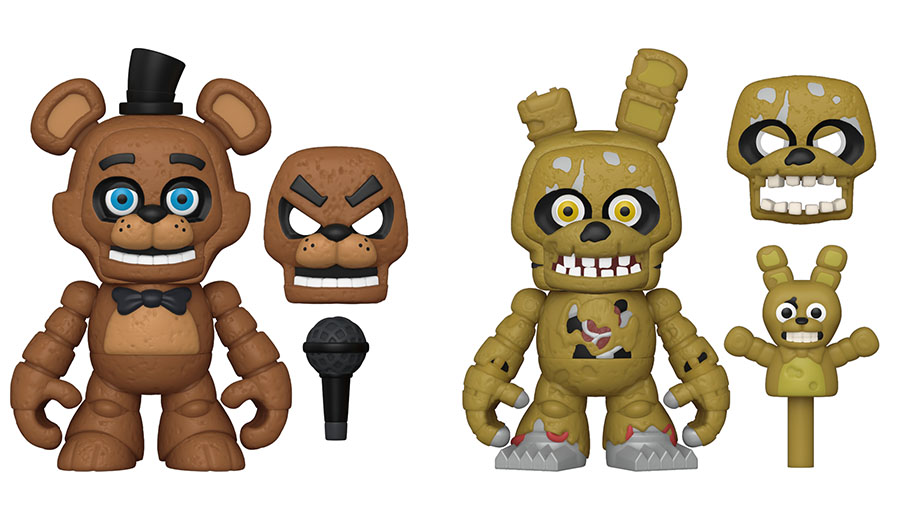 Five Nights At Freddys SNAPS Figure - Freddy & Springtrap 2-Pack