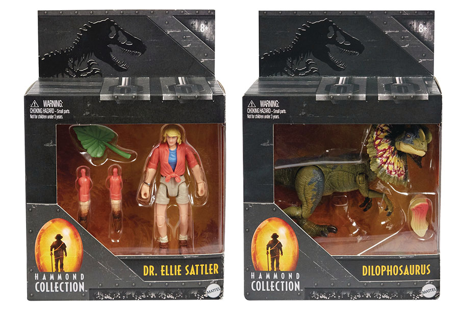 Jurassic World Dominion Hammond Collection Human Or Dino Wave 4 Figure Assortment Case