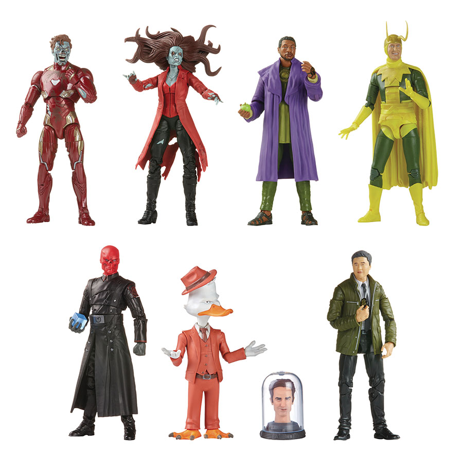 Marvel Disney Plus Legends Khonshu Build-A-Figure Series 6-Inch Action Figure Assortment Case