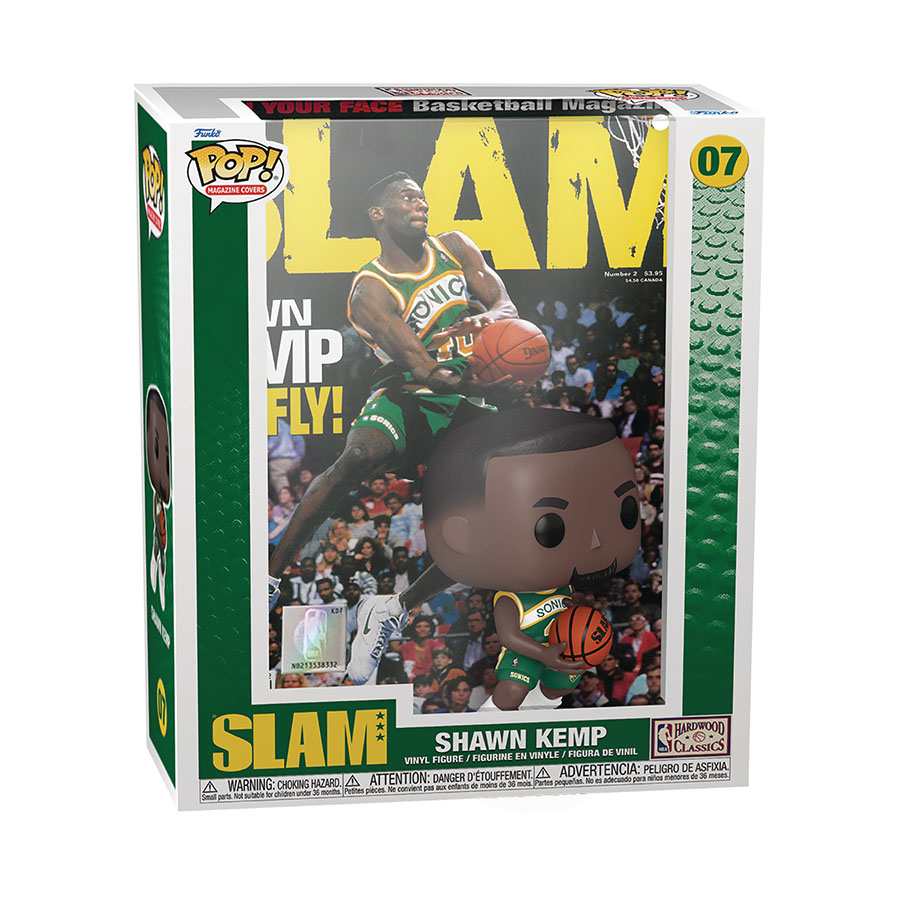 POP NBA Cover Slam Shawn Kemp Vinyl Figure
