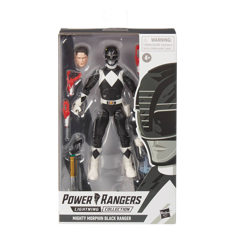 Power Rangers Lightning Collection Mighty Morphin Power Rangers Adam Black Ranger 6-Inch Action Figure
