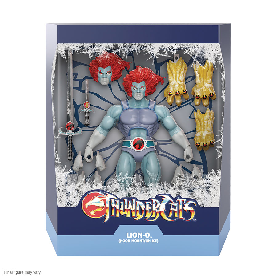Thundercats Ultimates Lion-O Hook Mountain Ice Con Exclusive Action Figure