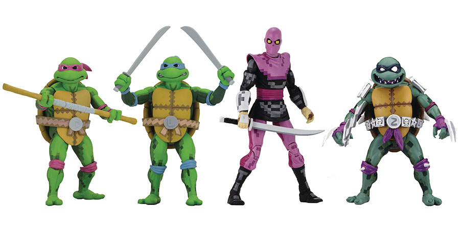 Teenage Mutant Ninja Turtles Turtles In Time 7-Inch Action Figure Assortment Case