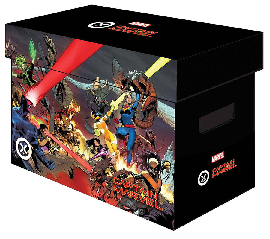 Marvel Graphic Comic Box - Captain Marvel X-Men (Bundle Of 5)