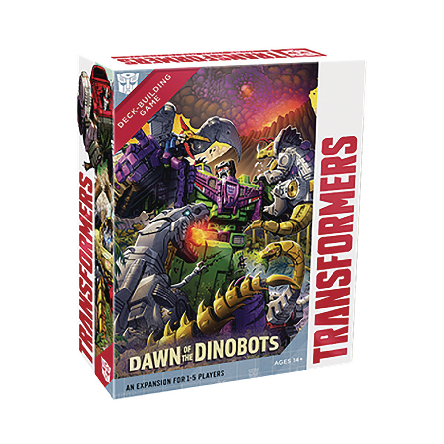 Transformers Deck-Building Game Dawn Of Dinobots Expansion