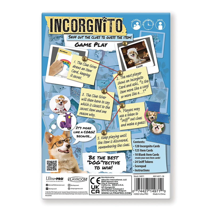 Incorgnito Game