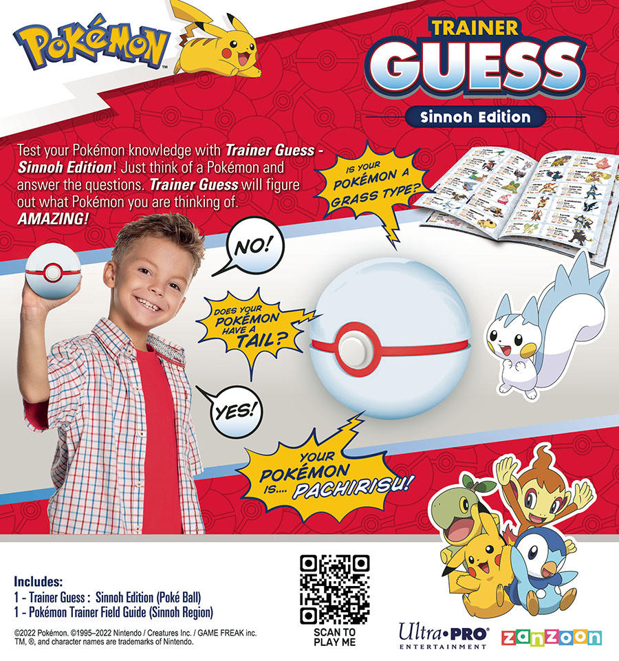 Pokemon Trainer Guess Sinnoh Edition