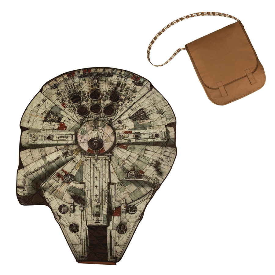 Star Wars Millennium Falcon Blanket In A Bag
