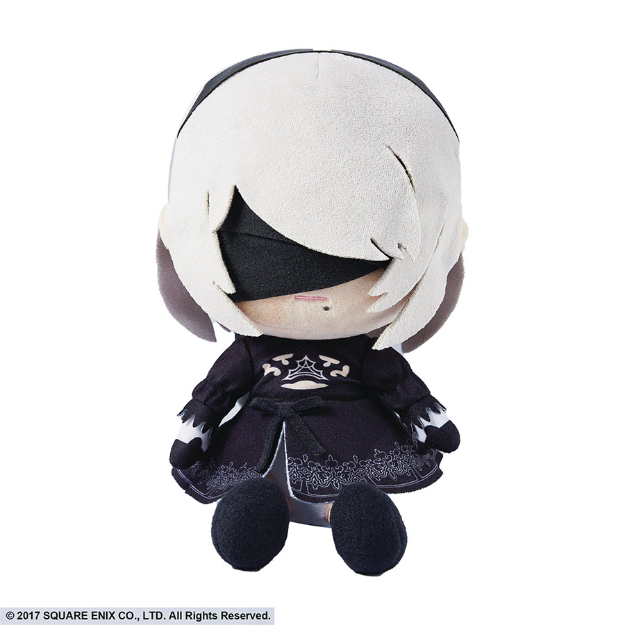 NieR Automata Sitting Plush - 2B Yorha No 2 Type B