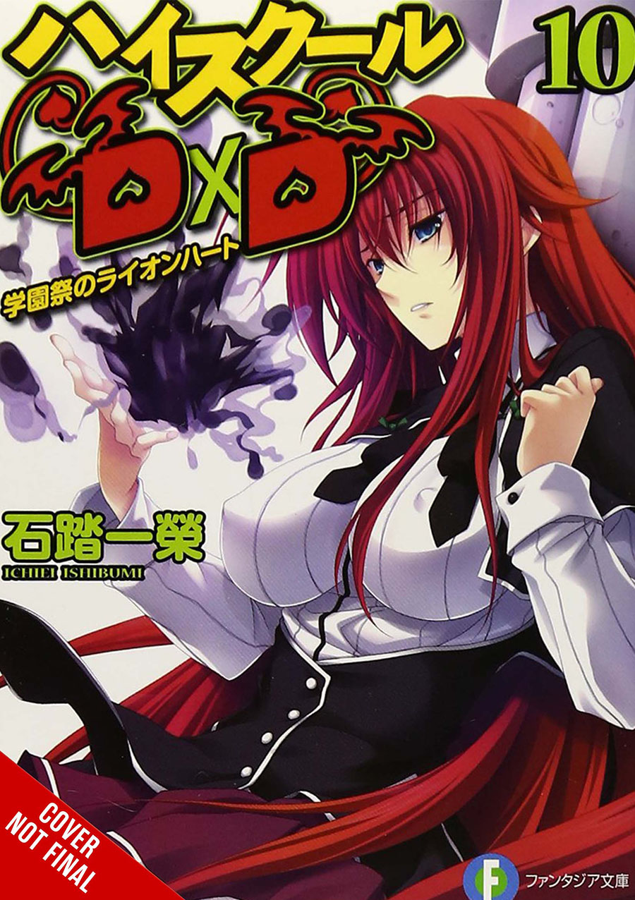 High School DxD Light Novel Vol 10 Lionheart Of The Academy Festival