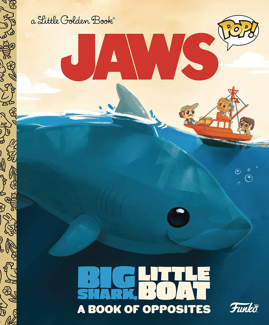 Funko POP Jaws Big Shark Little Boat Little Golden Book HC
