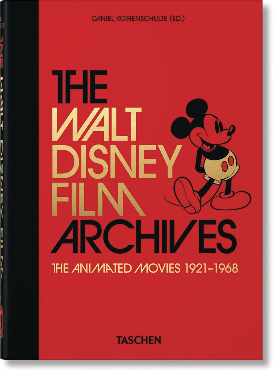Walt Disney Film Archives Animated Movies 1921-1968 HC Taschen 40th Anniversary Edition