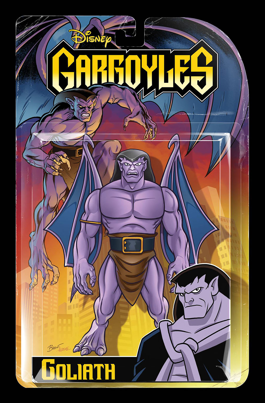 Gargoyles Vol 3 #1 Cover M Incentive Action Figure Variant Cover