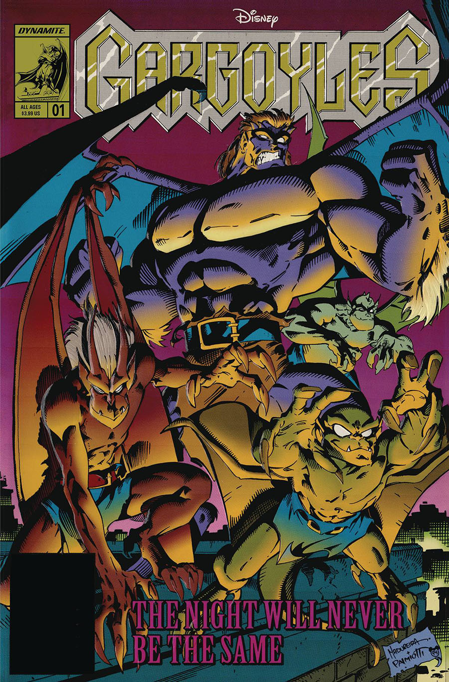 Gargoyles Vol 3 #1 Cover O Incentive Joe Madureira Modern Icon Virgin Variant Cover