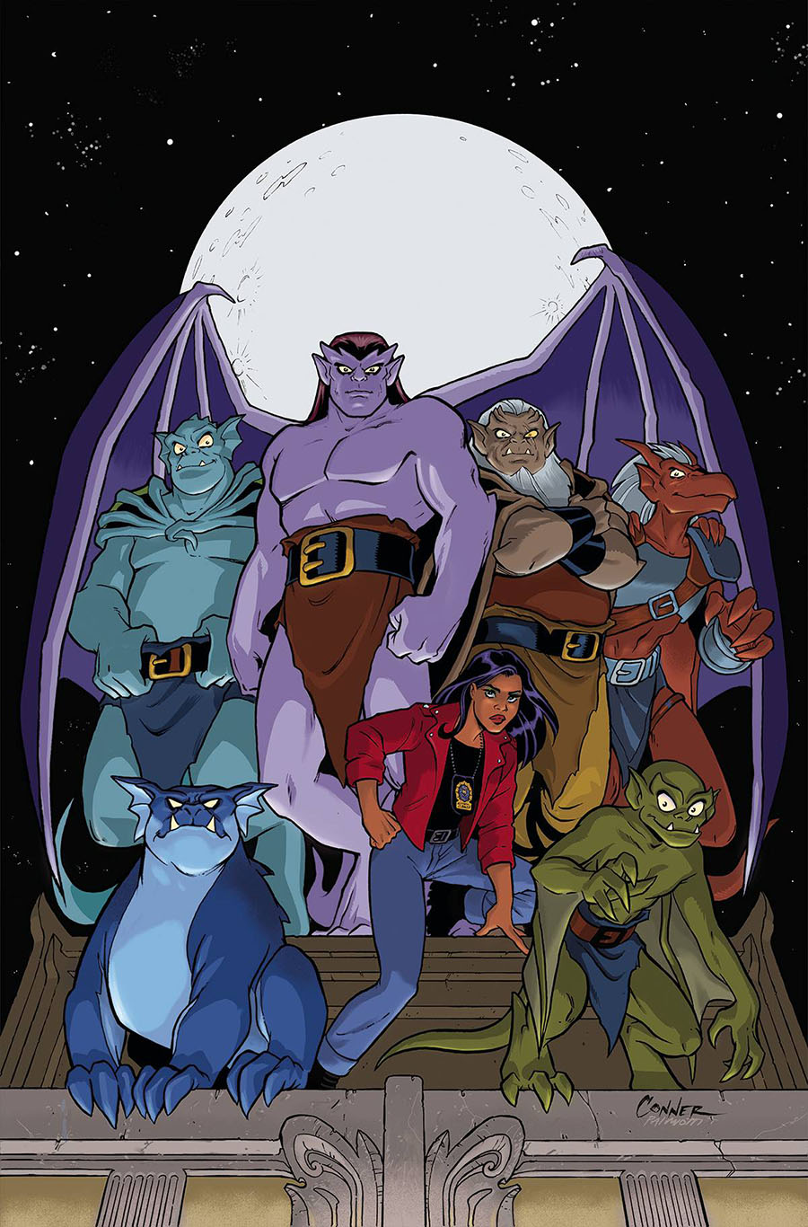 Gargoyles Vol 3 #1 Cover U Incentive Amanda Conner Virgin Foil Cover