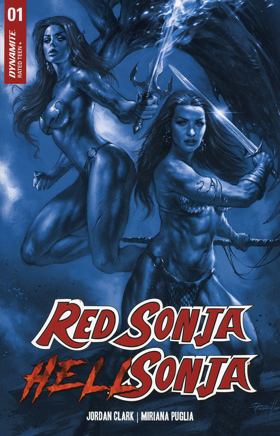 Red Sonja Hell Sonja #1 Cover G Incentive Lucio Parrillo Tint Cover