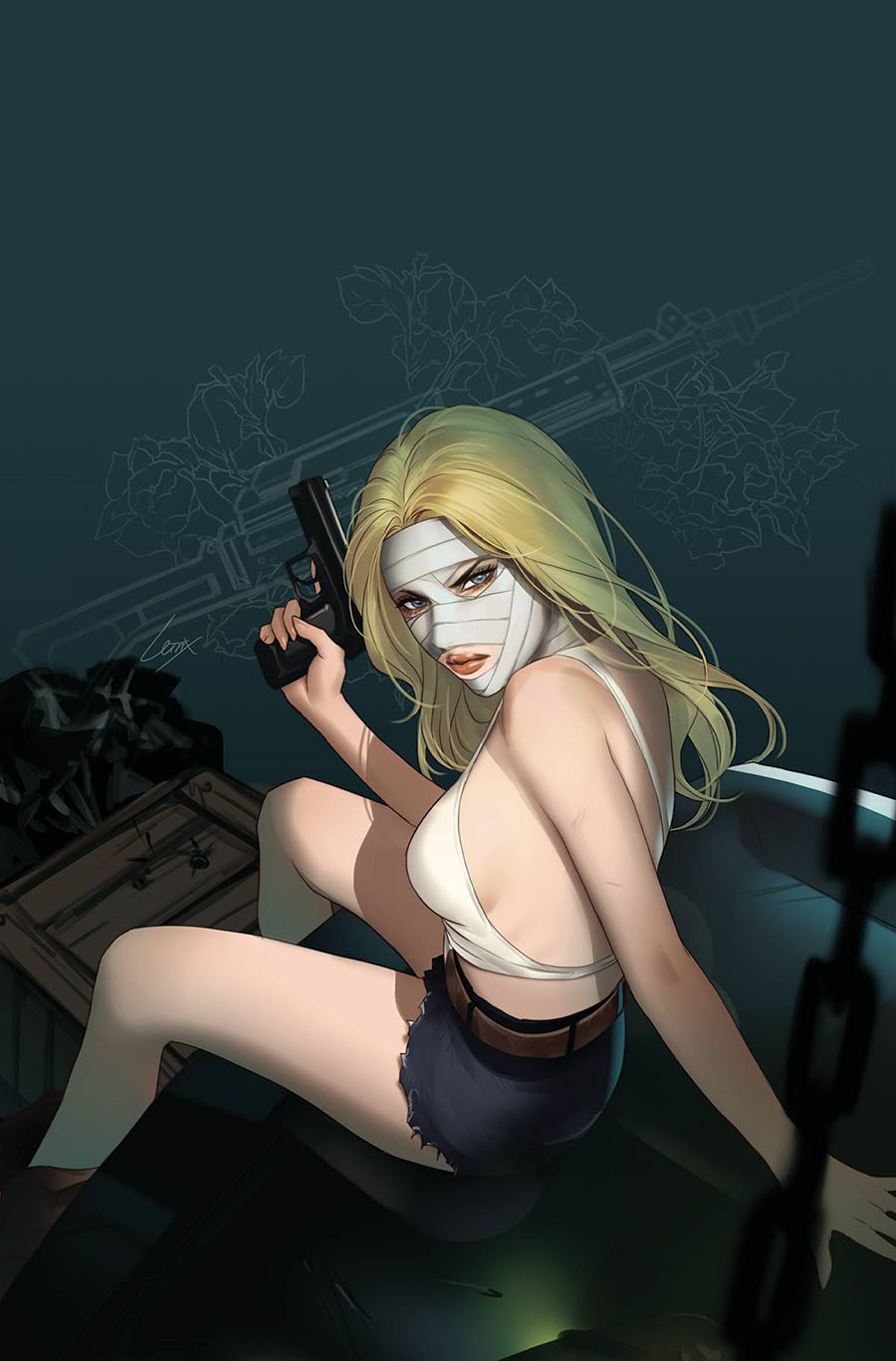 Jennifer Blood Presents Giulietta Romeo Hitwoman #1 (One Shot) Cover F Incentive Lesley Leirix Li Virgin Cover