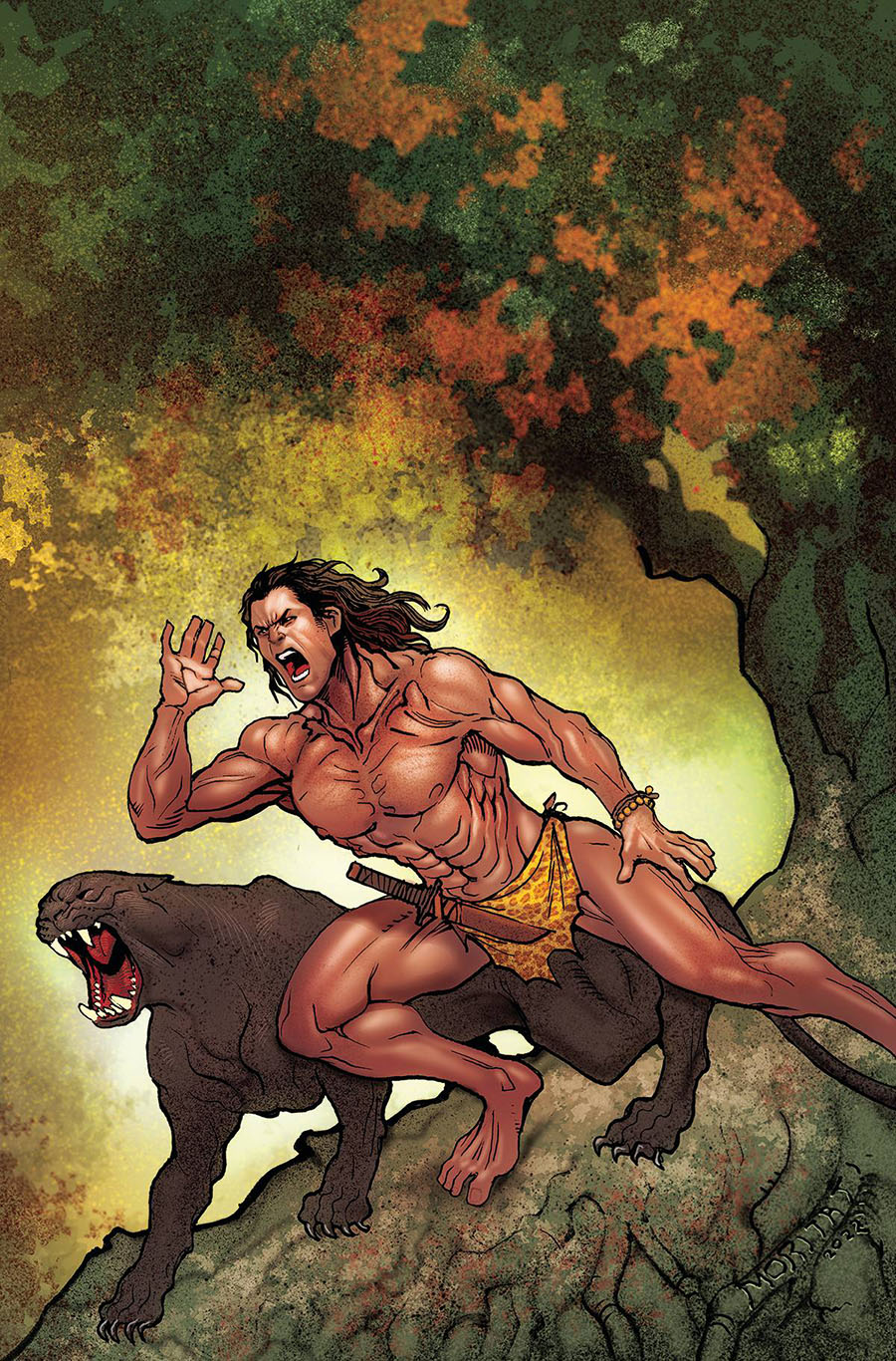 Lord Of The Jungle Vol 2 #2 Cover I Incentive Moritat Virgin Cover