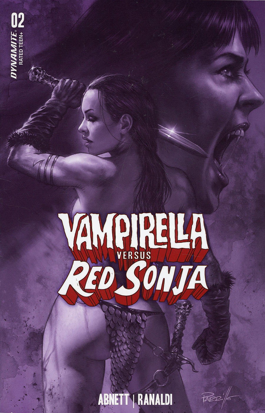 Vampirella vs Red Sonja #2 Cover F Incentive Lucio Parrillo Tint Cover