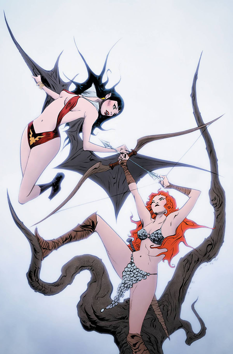 Vampirella vs Red Sonja #2 Cover I Incentive Jae Lee Virgin Cover