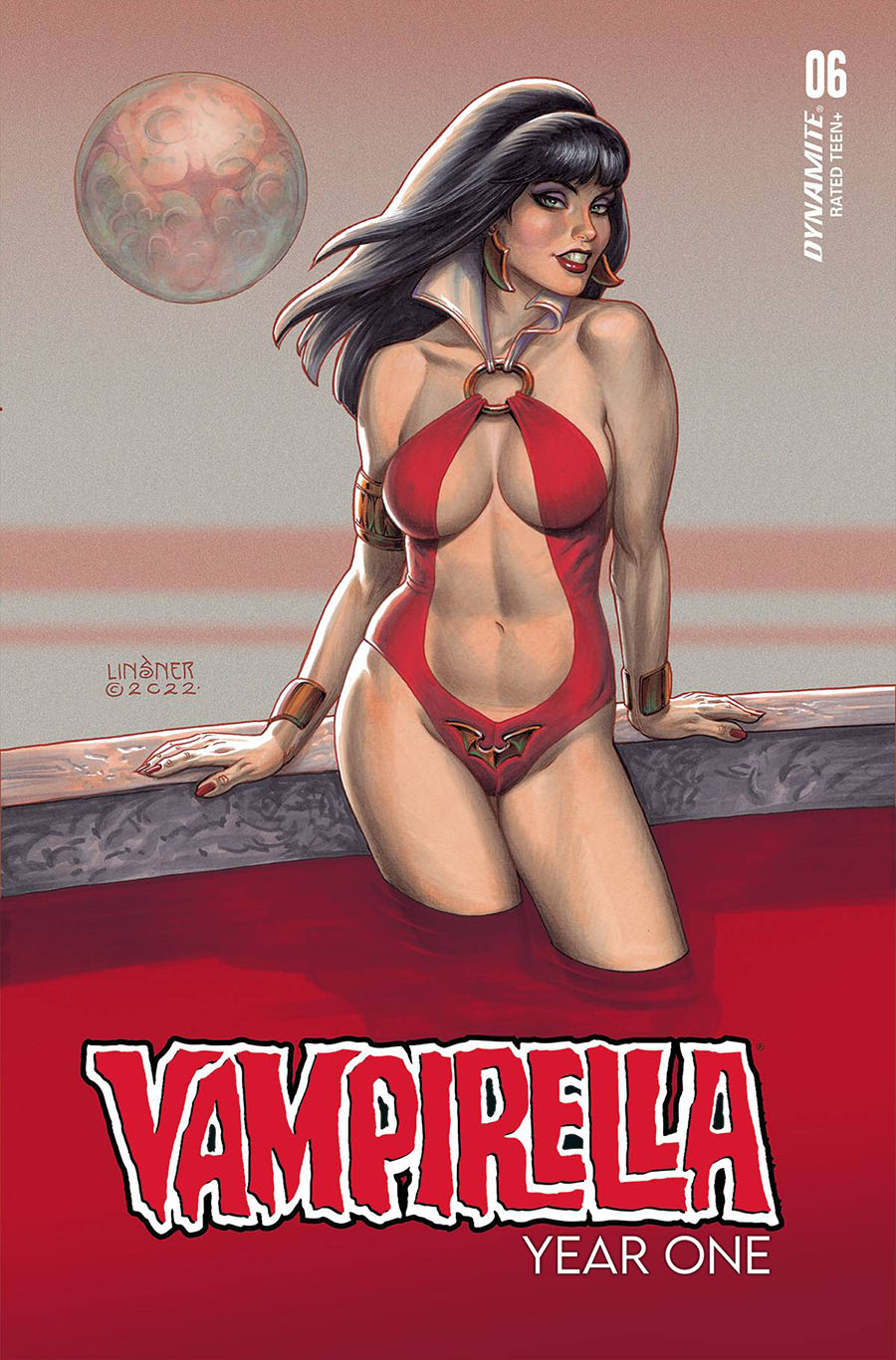 Vampirella Year One #6 Cover G Incentive Joseph Michael Linsner Variant Cover
