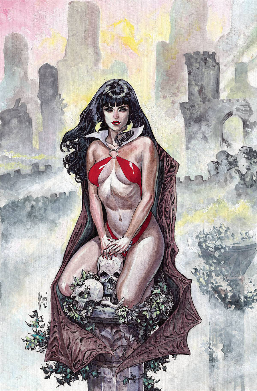 Vampirella Year One #6 Cover I Incentive Guillem March Virgin Cover