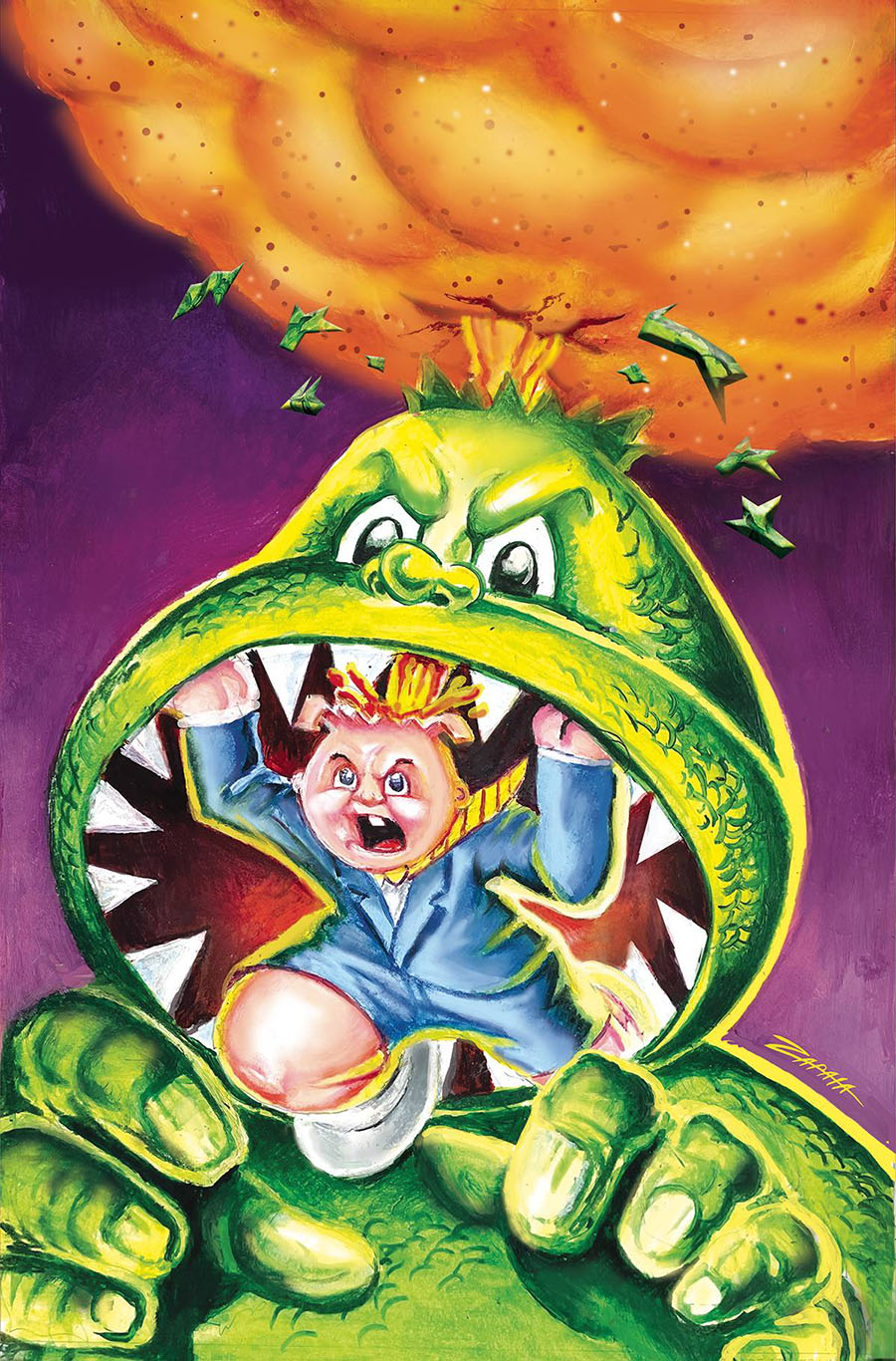 Garbage Pail Kids Origins #3 Cover F Incentive Jeff Zapata Virgin Cover