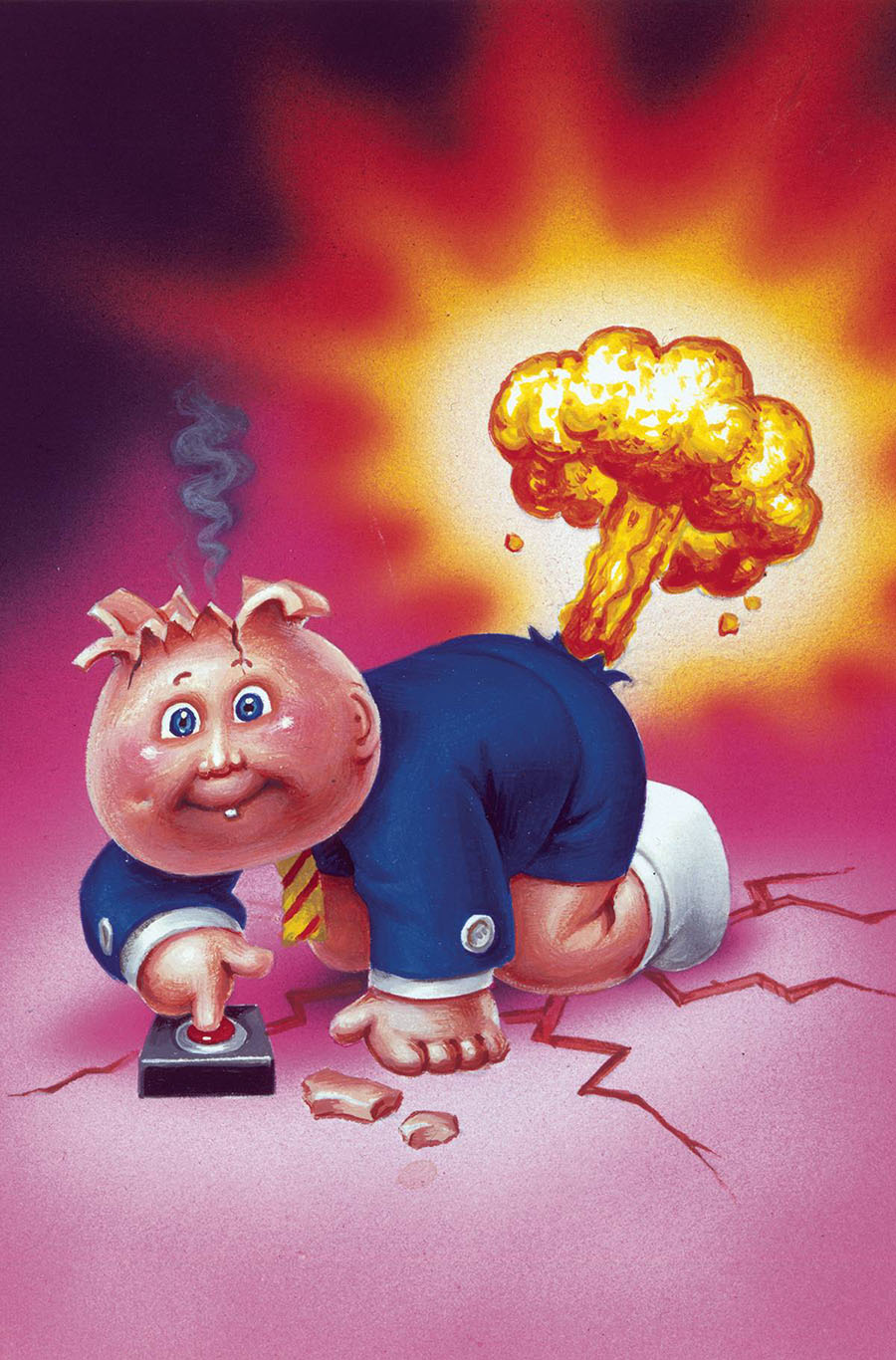Garbage Pail Kids Origins #3 Cover H Incentive Vintage Trading Card Card Stock Virgin Cover