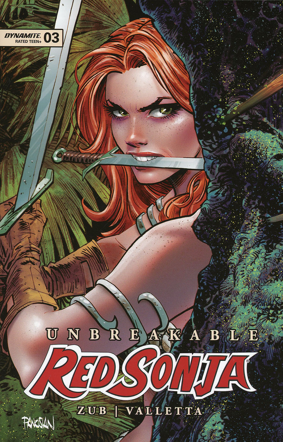 Unbreakable Red Sonja #3 Cover F Incentive Dan Panosian Variant Cover
