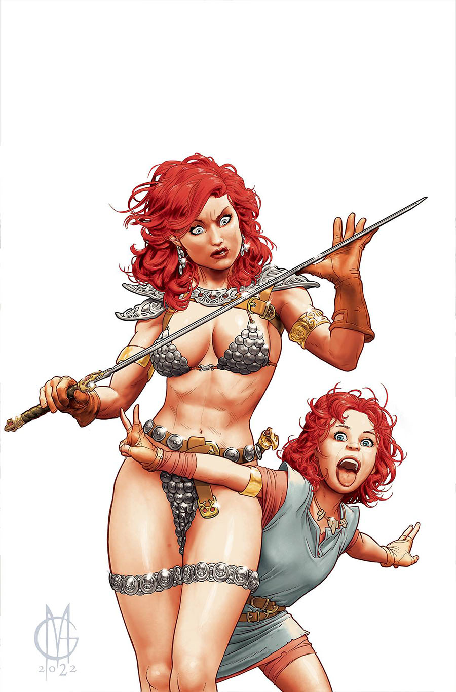 Unbreakable Red Sonja #3 Cover J Incentive Giuseppe Matteoni Virgin Cover