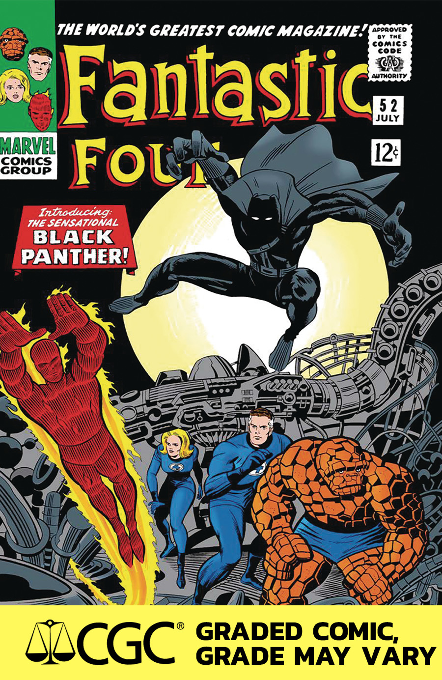 Fantastic Four #52 Cover C DF Facsimile Edition CGC Graded 9.6 Or Higher