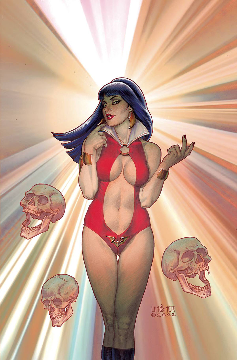 Vampirella Mindwarp #4 Cover J Limited Edition Joseph Michael Linsner Virgin Cover