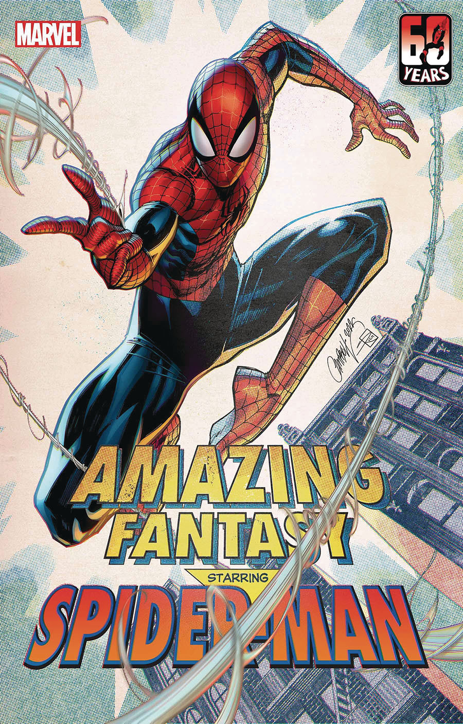 Amazing Fantasy Vol 3 #1000 (One Shot) Cover P DF J Scott Campbell Variant Cover Signed By Dan Slott