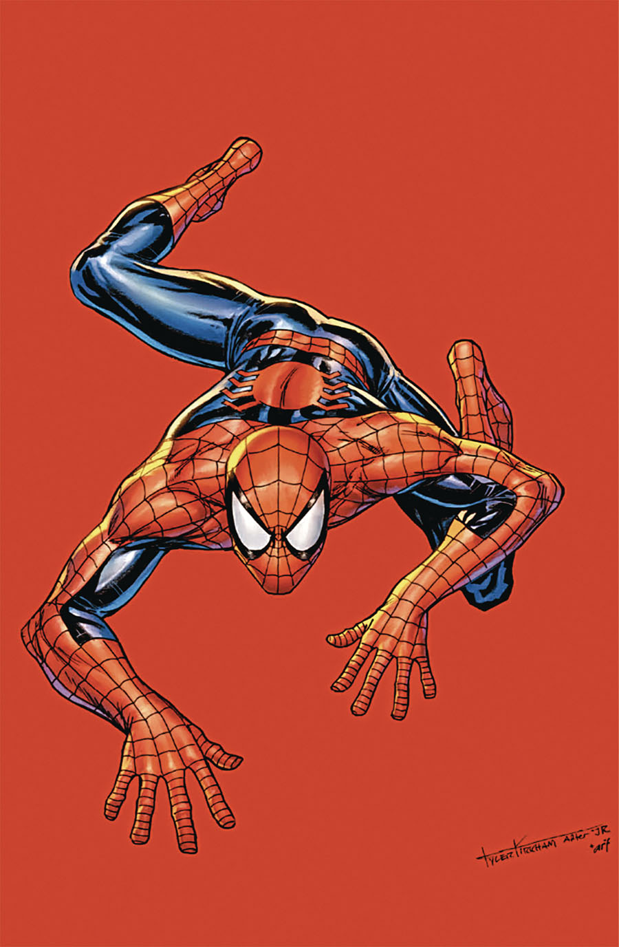 Amazing Spider-Man Vol 6 #6 Cover V DF Exclusive Tyler Kirkham Classic Homage Virgin Variant Cover