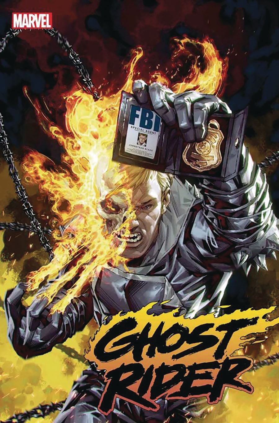 Ghost Rider Vol 9 #7 Cover D DF Signed By Benjamin Percy